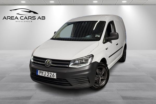 Volkswagen Caddy Van 2.0 TDI, DSG/Led/Skåpinredning/Drag/Värmare/Extra - 2018