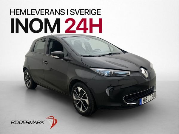 Renault Zoe R110 41 kWh Intense FRIKÖPT-BATTERI Kamera Navi - 2019