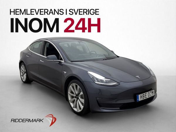 Tesla Model 3 Long Range AWD Svensksåld Panorama - 2020