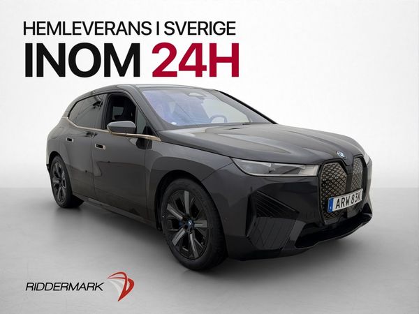 BMW iX xDrive40 Sport Package Drag Värmare Pano H/K 360° - 2022
