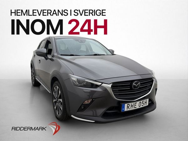 Mazda CX-3 2.0 SKYACTIV-G Optimum BOSE Kamera Skinn Head-Up - 2019