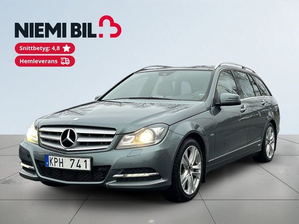 Mercedes C250 T CDI Avantgarde Dragkrok/SoV-däck/HK-ljud/MoK/Nav - 2012