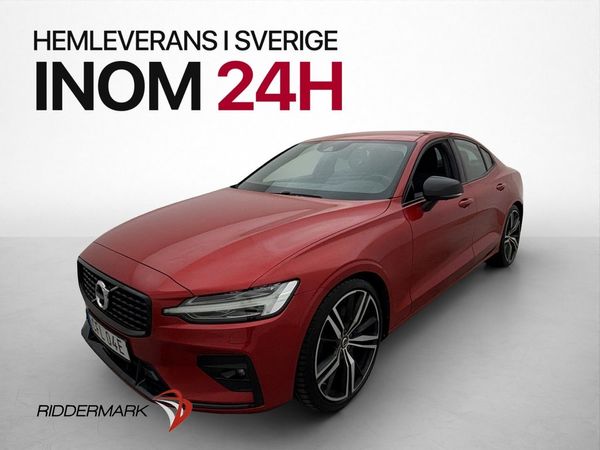 Volvo S60 B5 250hk R-Design Värmare H/K 360° Kamera CarPlay - 2021