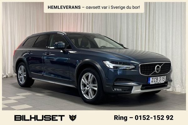 Volvo V90 Cross Country D5 AWD Geartronic Pro Navi Drag Värmare Kamera - 2018
