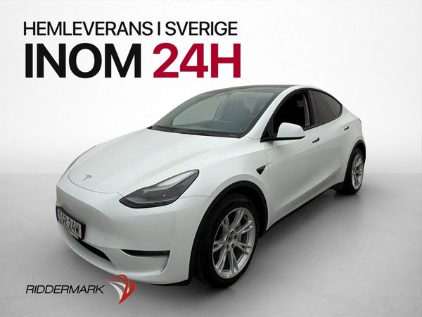 Tesla Model Y Long Range AWD Dragkrok Autopilot Värmepump - 2023