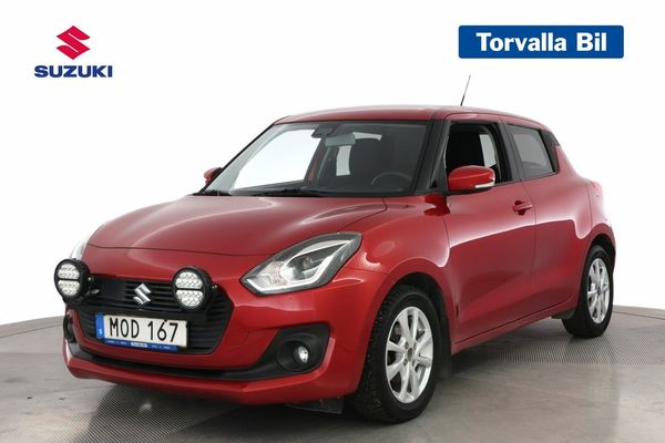 Suzuki Swift Inclusive 90hk V-hjul B-kamera M-värmare Ljusramp Navi - 2017