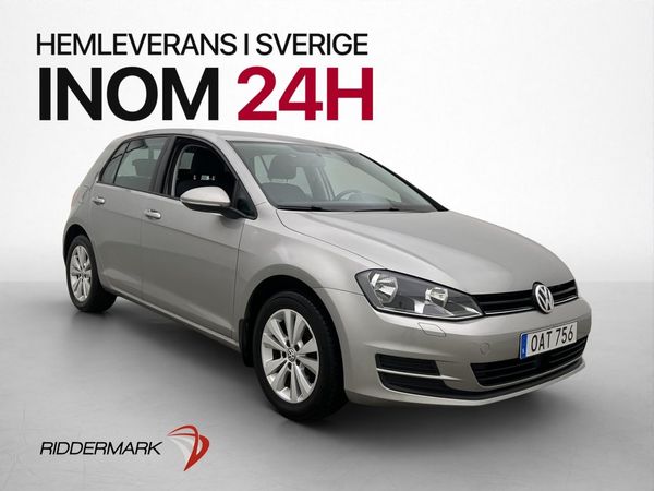 Volkswagen Golf 1.2 TSI Kamera Adapt-fart CarPlay Låg skatt - 2016