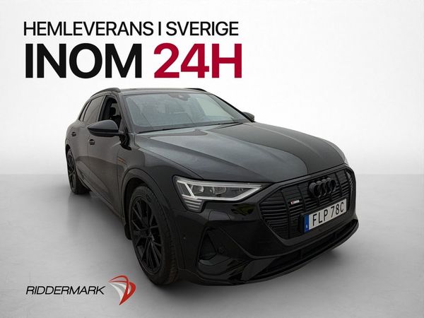Audi e-tron 55 quattro S line Black Navi Värmare Drag MOMS - 2022