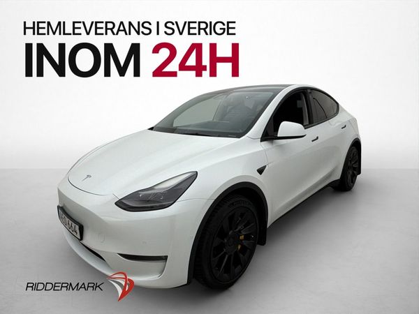 Tesla Model Y Long Range AWD Pano Kamera Navi Värmepump - 2022