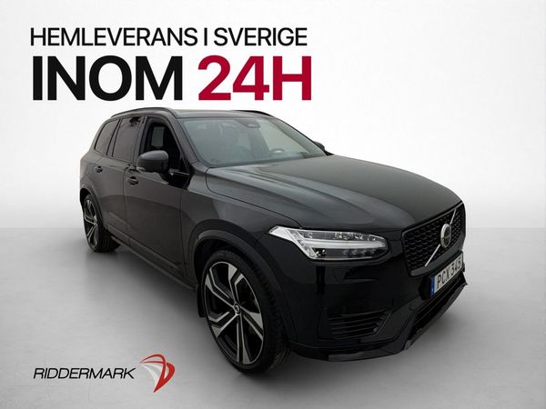 Volvo XC90 T8 AWD Ultimate Dark 7-Sits B&W 360° Pano Drag - 2024
