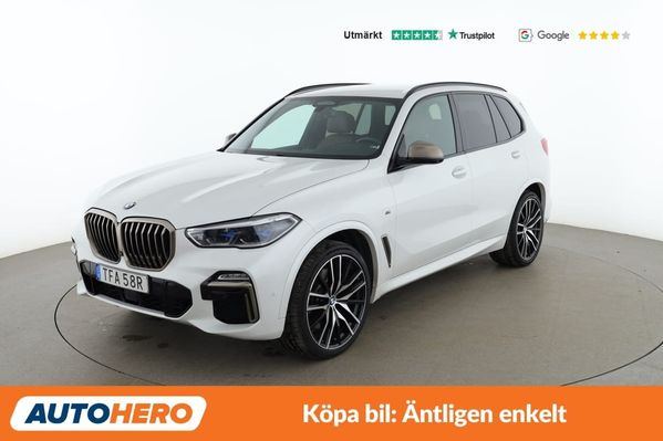BMW X5 M M50d / HUD, CarPlay, Värmare, Dragkrok - 2019