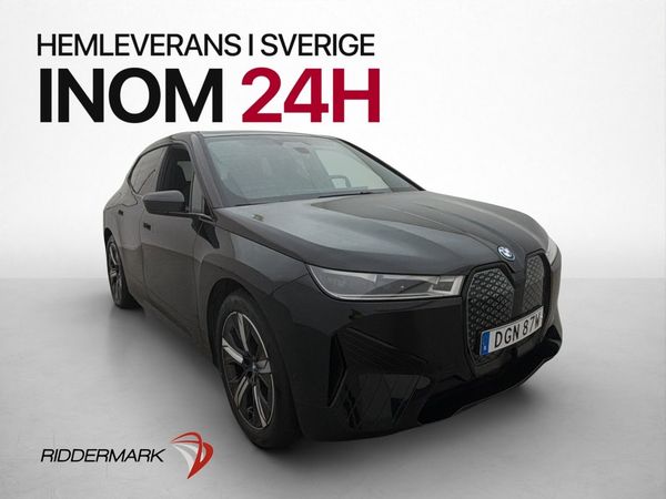 BMW iX xDrive50 Innovation Sky Lounge Laser H/K Drag Värmare - 2023
