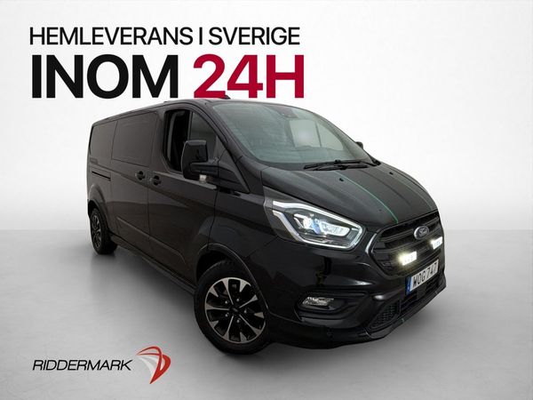 Ford Transit Custom CrewVan Sport L2 170hk Värmare Drag Moms - 2023