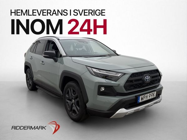 Toyota RAV4 Hybrid AWD Adventure M&K-Värmare Kamera Dragkrok - 2022