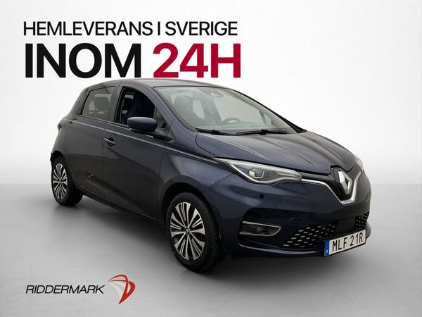Renault Zoe R135 52 kWh Riviera BOSE Kamera Skinn Batteriköp - 2021
