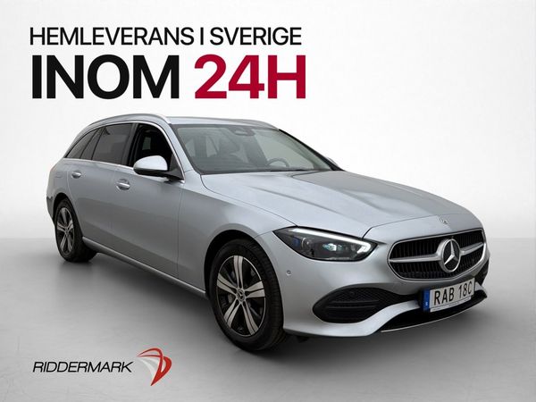 Mercedes C300 T e Avantgarde Värmare 360° Elstolar MOMS - 2023