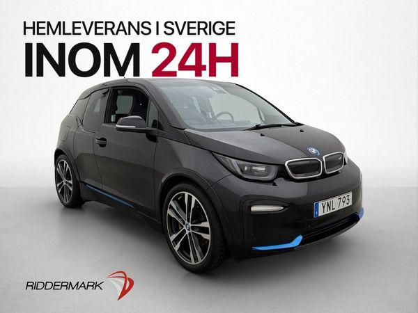 BMW i3 s 94 Ah Comfort Advanced Värmepump H/K Kamera Skinn - 2018