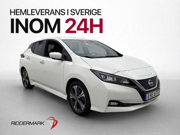 Nissan Leaf 150hk N-Connecta 360° Kamera Rattvärme Navi MOMS - 2022