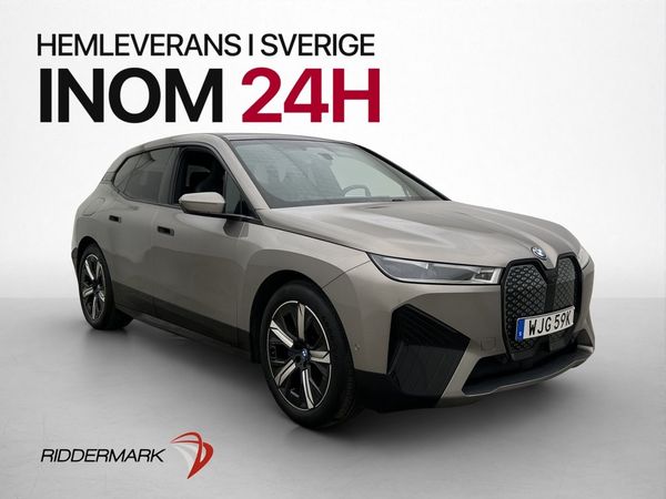 BMW iX xDrive40 Sport Package Pano B&W 360° HuD Drag - 2022