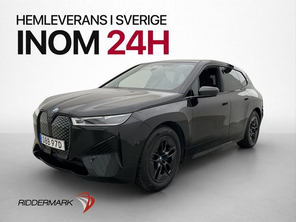BMW iX xDrive50 Sport Package H/K HuD 360° Drag 1-Äga Moms - 2023