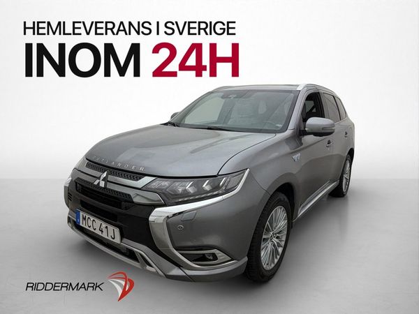 Mitsubishi Outlander PHEV AWD Business 360° Skinn Rattvärme - 2019