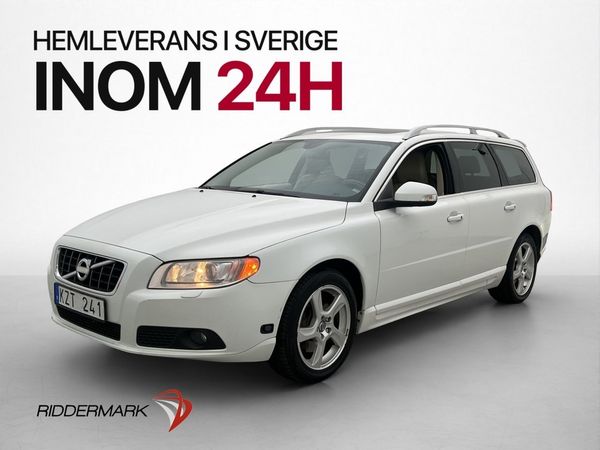 Volvo V70 2.5FT 231hk Summum Värmare Drag Taklucka Skinn - 2011
