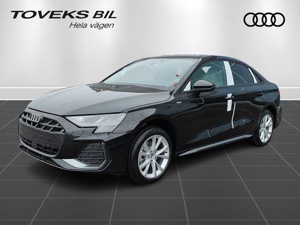 Audi A3 150 hk S-LINE TOVEKSDAGARNA Privatleasing 3.464kr/mån - 2027