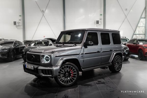 Mercedes G63 AMG Performance / Active Ride / Massage / Värmare / Sv.Såld - 2025