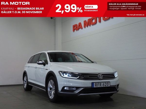 Volkswagen Passat Alltrack TDI 190hk 4M | D-värm | Drag | Cockpit | Skinn | - 2018