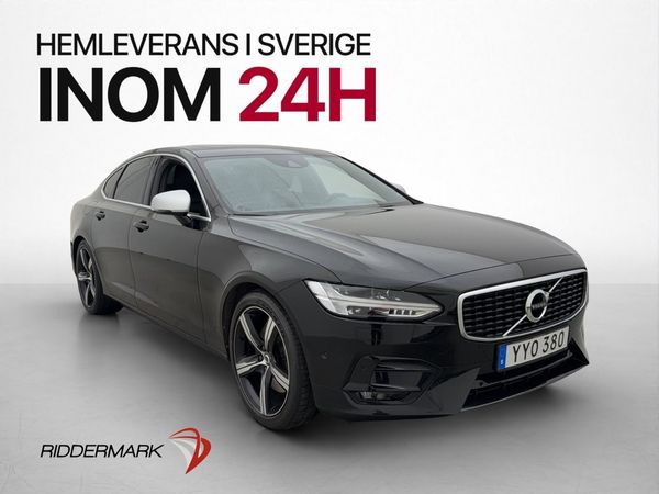 Volvo S90 T5 R-Design Taklucka Drag Värmare Kamera Halvskinn - 2018