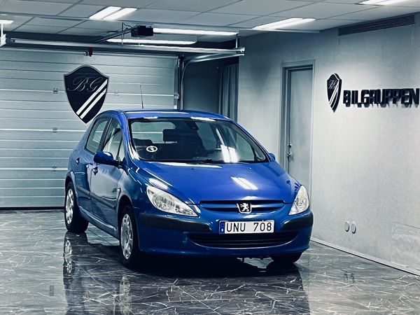 Peugeot 307 5-dörrar 1.6 XT Euro 3|Motorvärmare|Nybesiktigad| - 2004