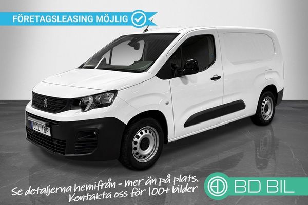 Peugeot Partner 1.5 L2 Verkstadsinredning Värmare Backkamera Drag Moms - 2022