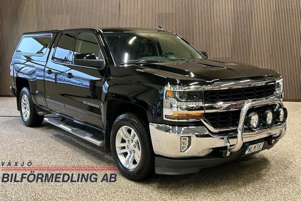 Chevrolet Silverado 1500 1500 Dubbelhytt 5.3 V8 E85 4WD Hydra-Matic longbed - 2017