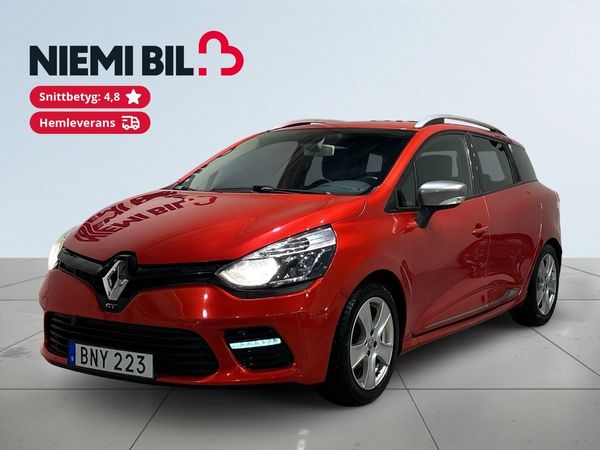 Renault Clio Sport Tourer 1.2 GT Skinn Mvärm Psens Kamkedja S/V-hjul - 2014