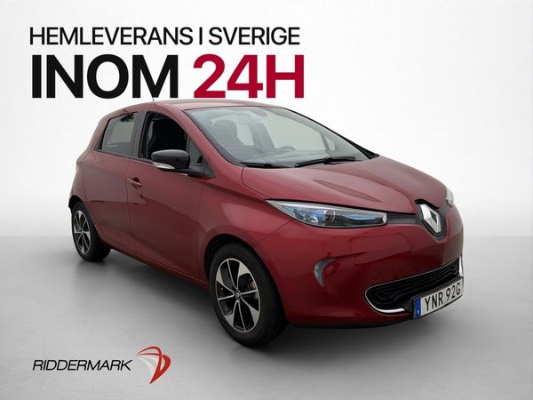 Renault Zoe R110 41 kWh Friköpt Batteri Intense Kamera Navi - 2019