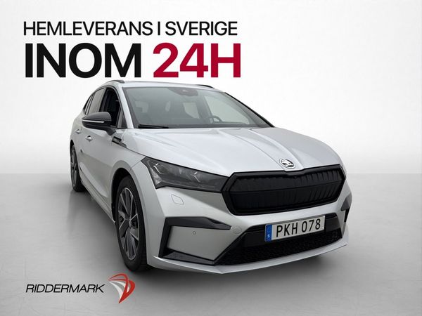 Skoda Enyaq iV iV80x 265hk AWD Sportline Värmepump HUD 360° - 2023