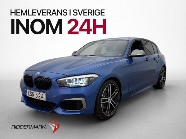 BMW M140 i xDrive 340hk EN-BRUKARE Taklucka H/K Skinn Sv.Såld - 2019