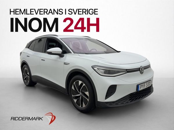 Volkswagen ID.4 204hk Pro Performance Värmepump Kamera Drag - 2021