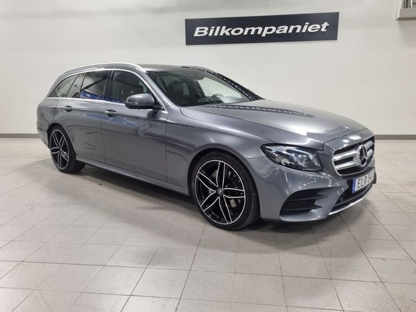 Mercedes E220 T d 4MATIC AMG, HUD, Panorama, Widescreen, Värmare - 2017