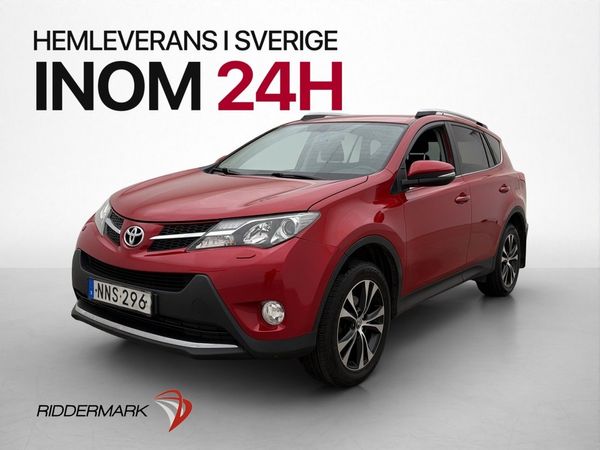 Toyota RAV4 2.0 Dual VVT-i AWD 151hk Drag Kamera 2-Brukare - 2014