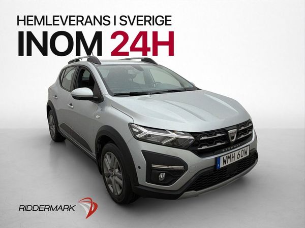 Dacia Sandero Stepway 91hk Kamera Sensorer Bluetooth AC - 2021