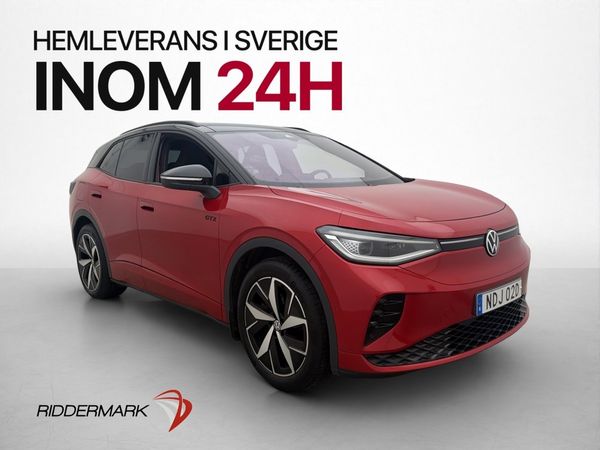 Volkswagen ID.4 GTX 77 kWh 4Motion Värmepump Pano Drag MOMS - 2023