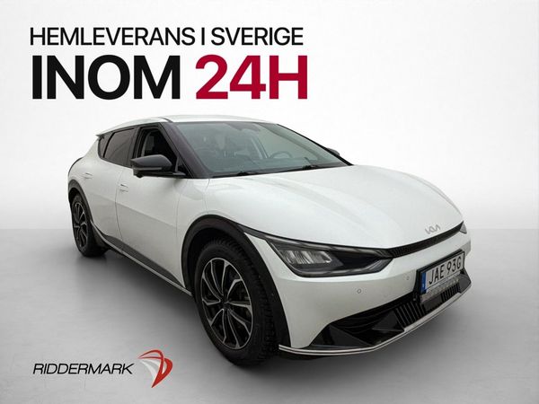 Kia EV6 77.4 kWh AWD MOMS 360º Dragkrok CarPlay Skinn Navi - 2023