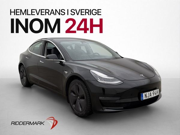 Tesla Model 3 Long Range AWD Pano Kamera Skinn Navi AP - 2020