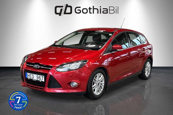 Ford Focus 1.0 EcoBoost Titanium Nybytt kamrem Nybesiktad - 2013