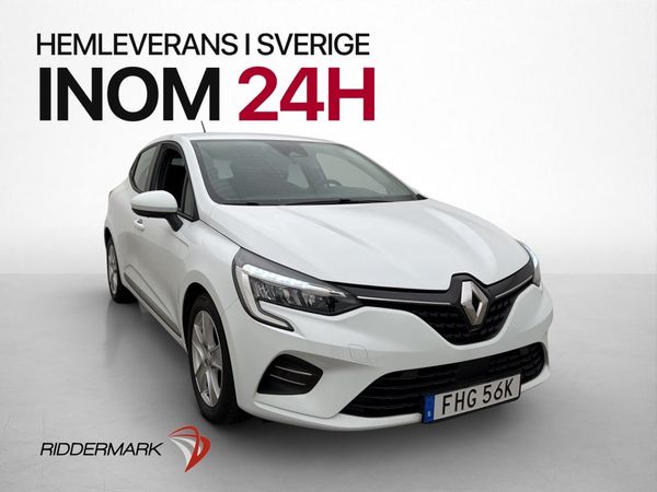 Renault Clio 1.0 TCe 91hk Zen Sensorer CarPlay Farthållare - 2022
