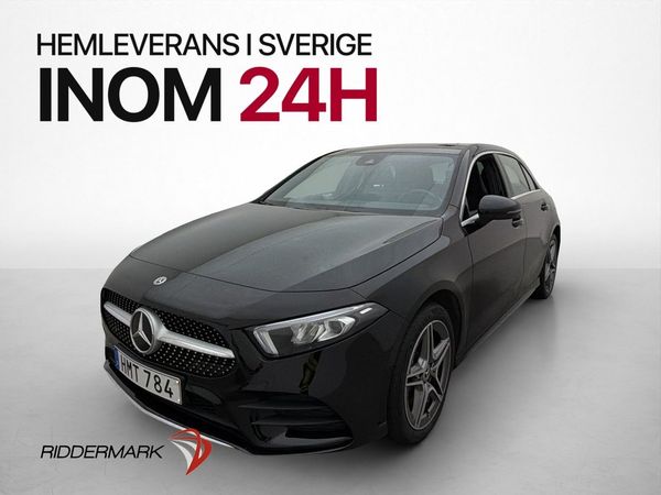 Mercedes A250 e AMG Värmare Kamera CarPlay Halvskinn - 2022