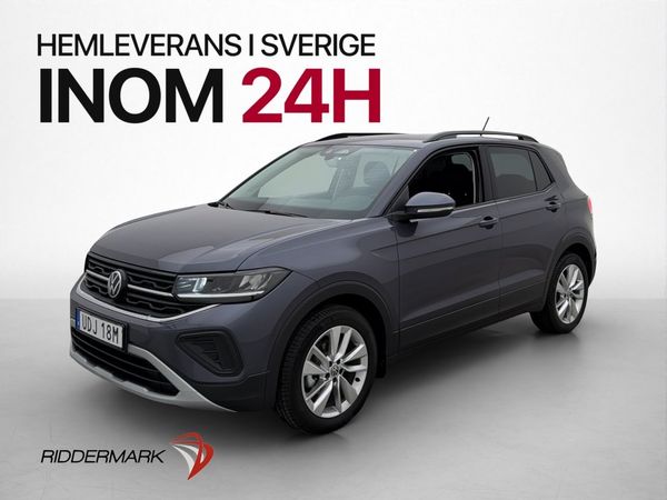 Volkswagen T-Cross 1.0 TSI 95hk Kamera 21MIL 2027 NY BIL - 2027