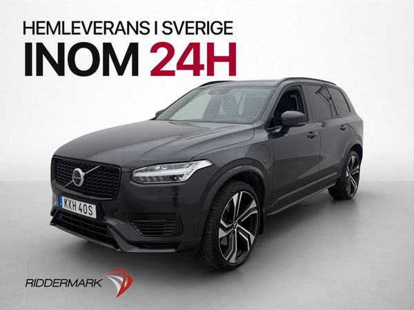 Volvo XC90 T8 AWD 392hk 7-Sits R-Design B&W Pano 360° Luftfj - 2021