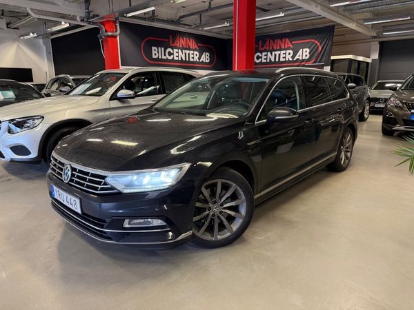 Volkswagen Passat SC 2.0 TDI 4M R-line Aut 2 ägare Drag Kamera Värmare - 2018